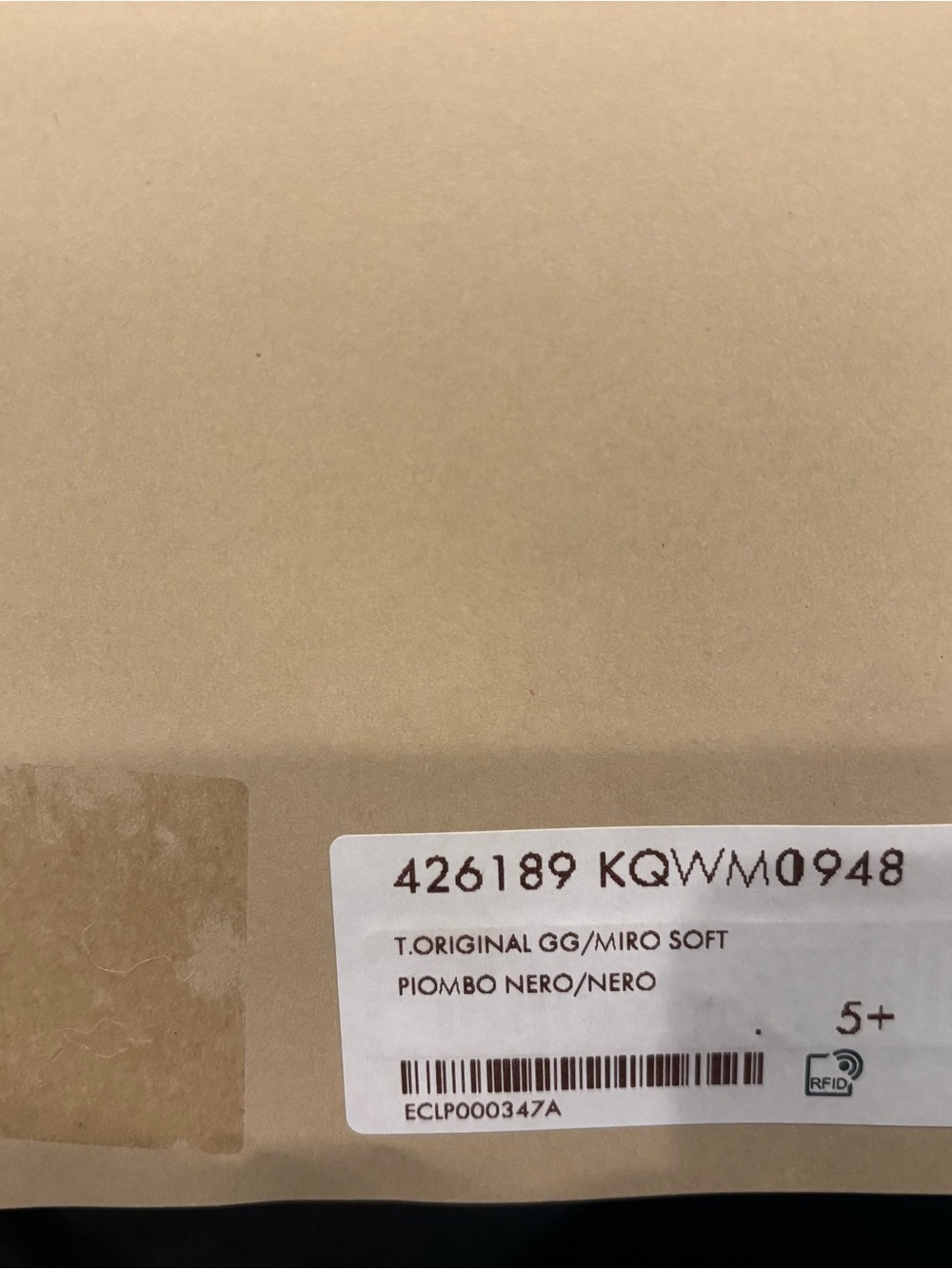 Gucci Black Canvas Sneaker - Picture 2 of 10
